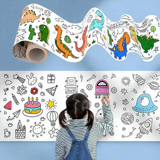 Doodles Sheet™ | Drawing Paper Roll For Kids